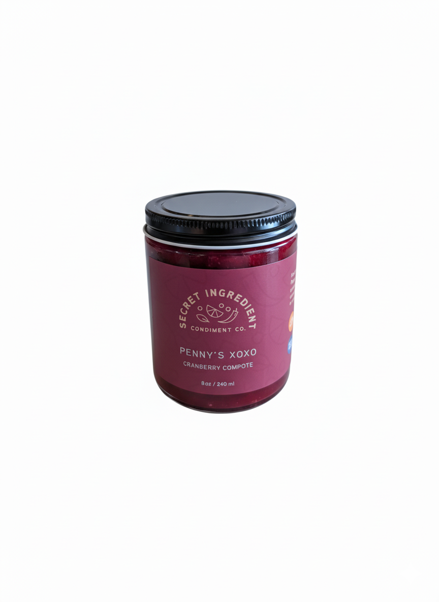 (New!) Penny's XOXO Cranberry Compote